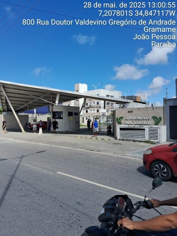 RUA VALDEVINO GREGORIO DE ANDRADE, N. SN, Apto 303, BL4 COND PARK COWBOY 800, JOAO PESSOA