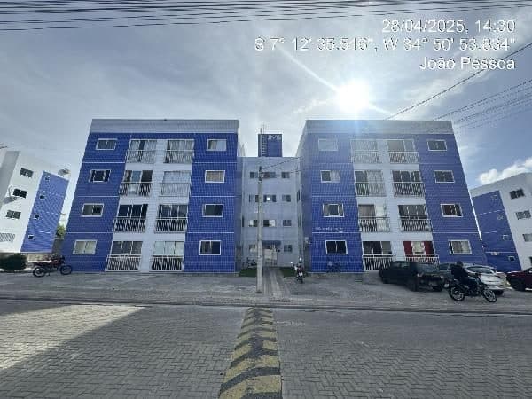 RUA VALDEVINO GREGORIO DE ANDRADE, N. SN, Apto 305, BL04 COND PARK COWBOY 800, JOAO PESSOA