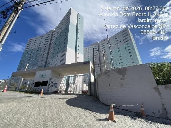 AVENIDA DOM PEDRO II, N. 2455, Apto J061, PAV 6, BL J PORTO SEGURO, FERRAZ DE VASCONCELOS