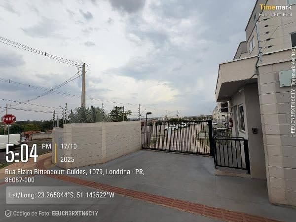 RUA ELZIRA BITTENCOURT GUIDES, N. 55, Apto 402, BL 11 TÉRREO VG 177, LONDRINA