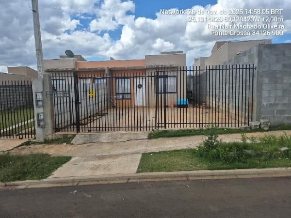 RUA CABO MARCOS ANTONIO FREITAS, N. 161, CASA 39 LT 279 QD 17, PONTA GROSSA