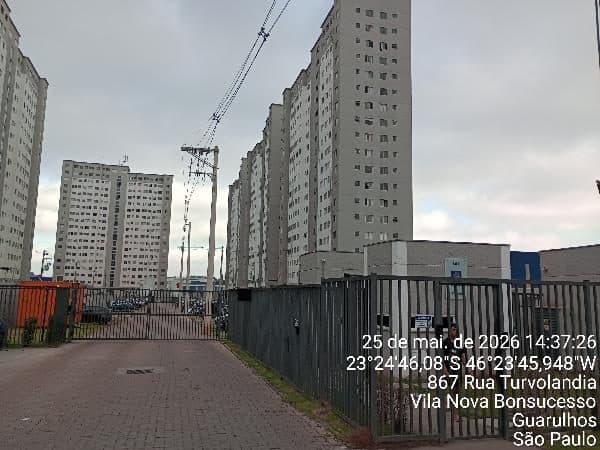 RUA TURVOLANDIA, N. 867, Apto 505, 5º ANDAR BL 03, GUARULHOS
