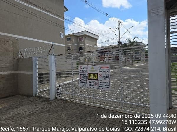 RUA 8 BL A LT 05 QD 09, N. SN, Apto 302, PELO LADO DIR CHAC 06 E ESQ CH 05-A, VALPARAISO DE GOIAS
