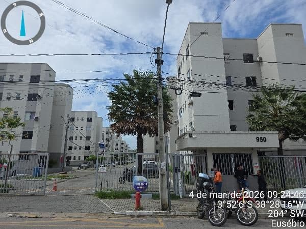 RUA GENTIL MONTE SILVA, N. SN, Apto 212, BL08 TIPO3, EUSEBIO