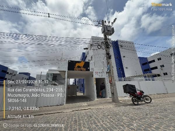 RUA CARAMBOLAS, N. 255, Apto 201, BL J, JOAO PESSOA