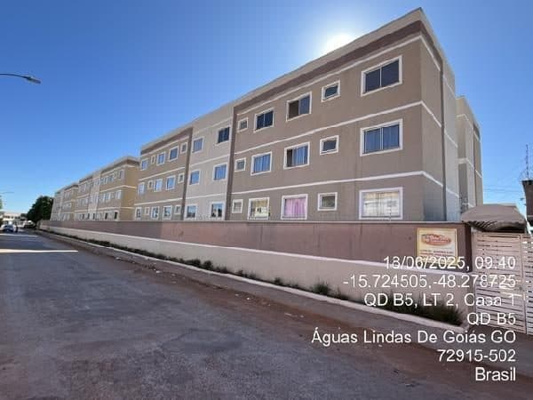 RUA 8, N. SN, Apto 303, TORRE 06, LT 01, QD B 07, AGUAS LINDAS DE GOIAS