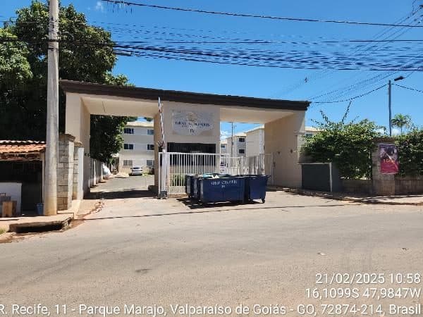 RUA 8 CHACARA 37 QUADRA 08, Apto 202, BL 20, PAV 01, VALPARAISO DE GOIAS