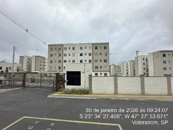 RUA NORBERTO CLAUDIO PAES VIEIRA, N. 80, Apto 204, BL 07, VOTORANTIM