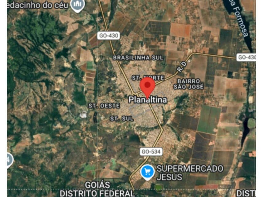 Não Consta, s/n - Chácara nº 1289 A - Loteamento Chácaras Santa Maria - Planaltina / GO, Planaltina