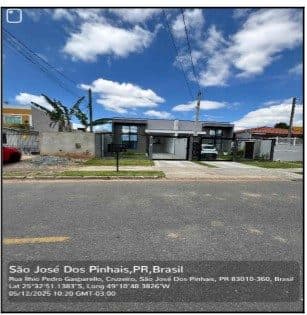 RUA ILHIO PEDRO GASPARELO, N. 556, CASA 01, SAO JOSE DOS PINHAIS