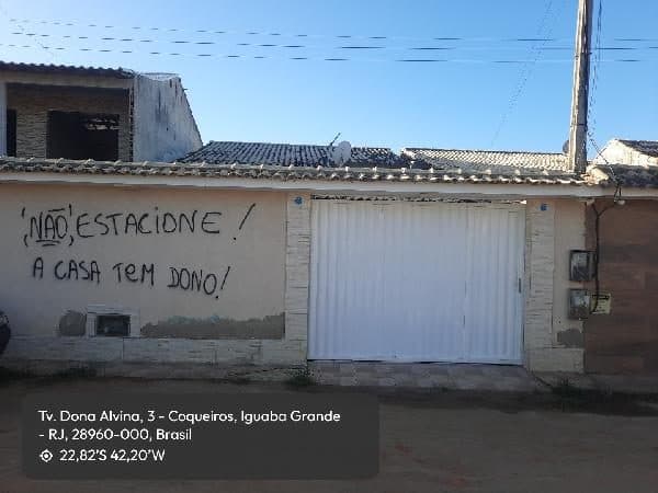 RUA DONA ALVINA, N. 160, CS 01 LT B-7 QD A, IGUABA GRANDE