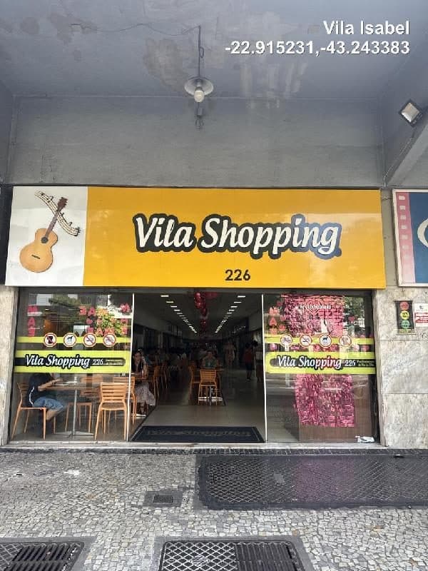 BOULEVARD VINTE E OITO DE SETEMBRO, N. 226, LOJA 116, RIO DE JANEIRO