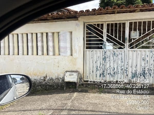 RUA HORACIO EVANGELISTA DE ALMEIDA, N. 481, QD 05 LT 14, MEDEIROS NETO