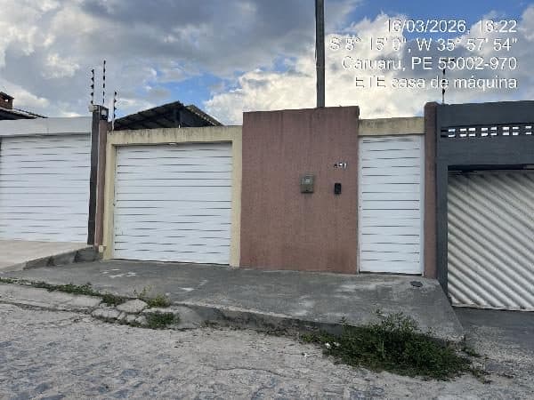 RUA OCTAVIANO LUIZ DE FRANCA, N. 356, LOTE 18, QUADRA Z-4, CARUARU
