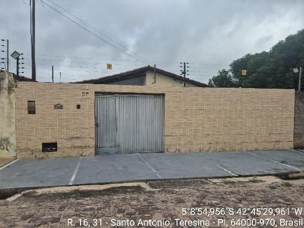 RUA 14, N. SN, LOTE 19, CASA RESIDENCIAL TIPO 1, TERESINA