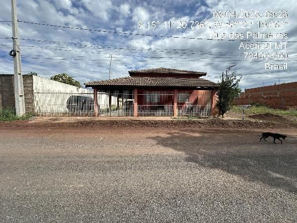 RUA 1, N. 28, QUADRA 46 LOTE 03 SETOR 11, ACORIZAL