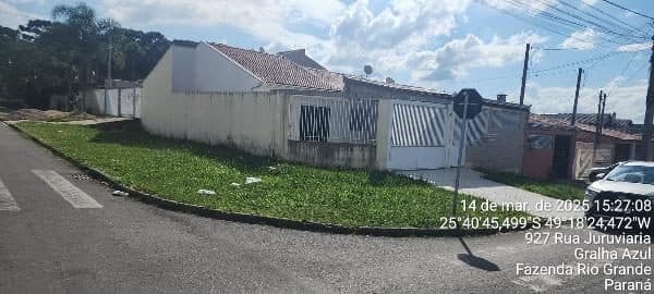 RUA CHOPIM ESQ RUA JURUVIARA, N. 288, CS 01 PARTE LT 101 QD 11, FAZENDA RIO GRANDE