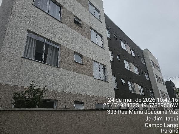 RUA MARIA JOAQUINA VAZ, N. 721, Apto 108, PAVIMENTO TÉRREO BLOCO 08 VAGA 24, CAMPO LARGO