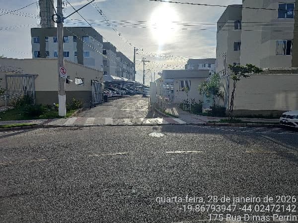 RUA DIMAS PERRIN, N. 175, Apto 203, LT 01, QD 02, BL 14, VAGA 288, CONTAGEM