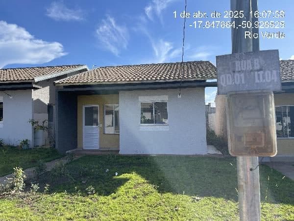 LOTE 04 QD 01 RUA B, CASA 04, RIO VERDE