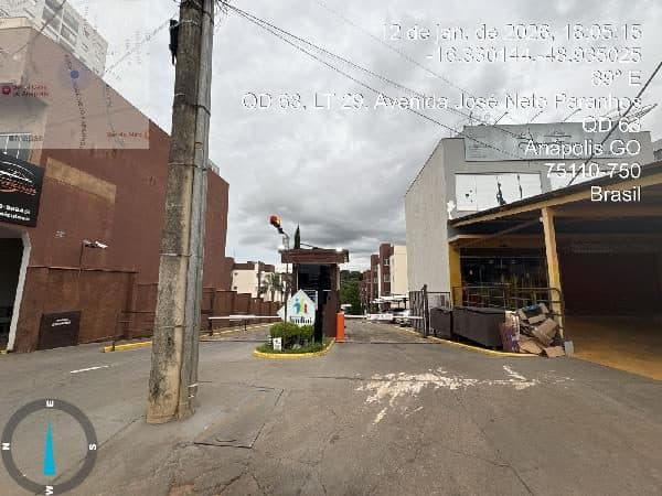AVENIDA JOSE NETO PARANHOS, N. 625, Apto 302, BL F CHÁCARA 08 VG 138, ANAPOLIS