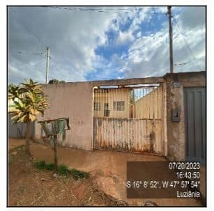 RUA 89, N. SN, CS 02, LT 08, QD 272, LUZIANIA