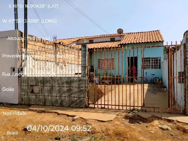 RUA JUSCELINO KUBITSCHEK, N. S/N, CS 02, QD08 LT03, LUZIANIA