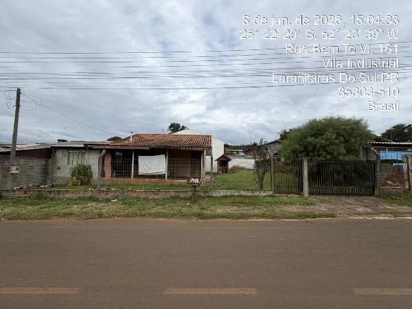RUA BEM-TE-VI, N. 156, LT 07B, QD F, LARANJEIRAS DO SUL
