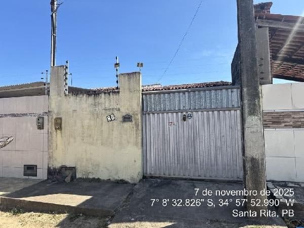 RUA ADAYLME MACIEL FERREIRA, N. 25, LOTE 8 QUADRA I, SANTA RITA