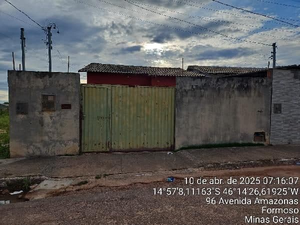 RUA TIRADENTES, N. 105, LT 10-A QD 30-F, FORMOSO
