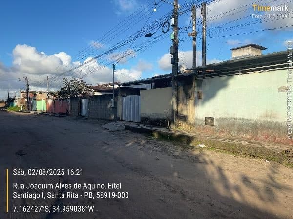 RUA JOAQUIM ALVES DE AQUINO, N. 122, CASA B, SANTA RITA