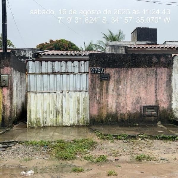RUA VICE PREFEITO MILTON FERRAZ, N. 275, CASA A, QUADRA 12C LOTE 45-A, SANTA RITA