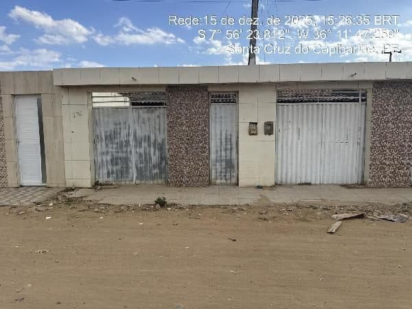 RUA VIA LOCAL 06, N. 162, CS 04, QD M, LT 01, SANTA CRUZ DO CAPIBARIBE