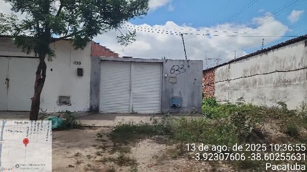 RUA PEDRO DE SA RORIZ, N. 633, QD 112 LT 23, PACATUBA
