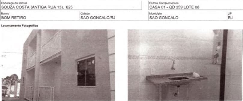 RUA SOUZA COSTA, N. 625, CS 01, SAO GONCALO