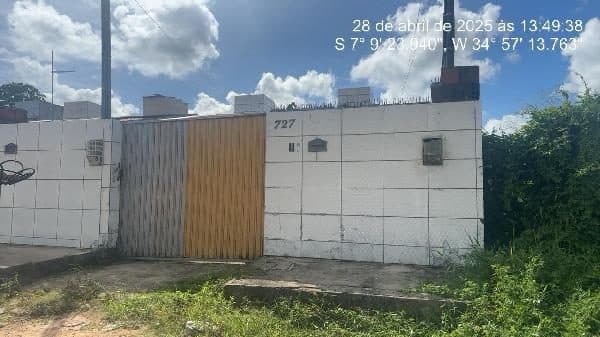 RUA PROJETADA 727 (ATUALMENTE AV ANGOLA), N. 727, QUADRA 16 CASA17B, SANTA RITA