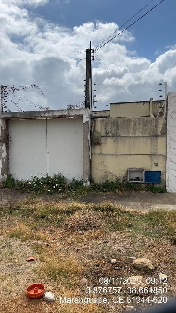 RUA JOSE ORIA SERPA, N. 37, TR 01 LT 08 A 10 QD 205, MARANGUAPE