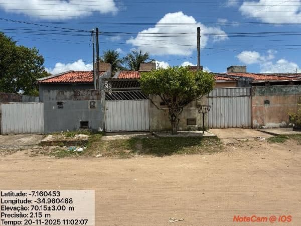 RUA PROJETADA, N. 114B, LT 14B QD 7A, SANTA RITA