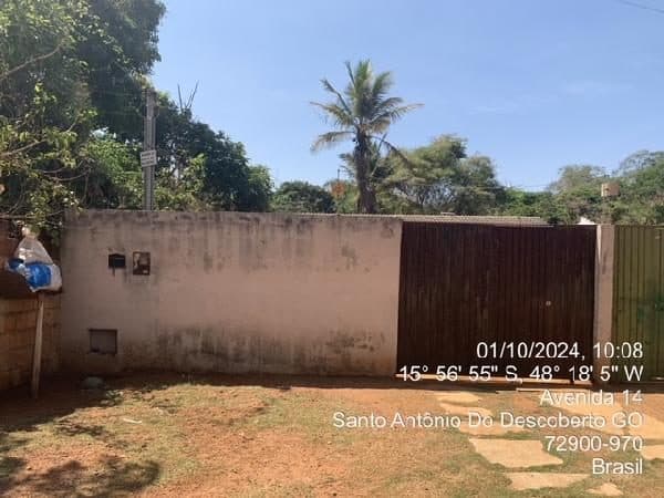 QUADRA 36, N. SN, LT 09, RUA 14, SANTO ANTONIO DO DESCOBERTO