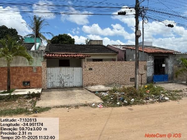 RUA MARIA ROSA, N. 60B, QUADRA 01 LOTE 06, SANTA RITA