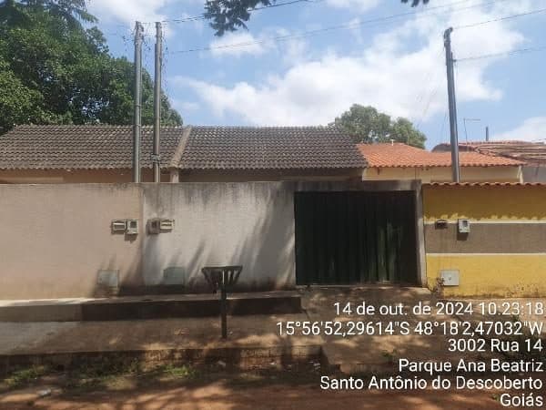 RUA 14, N. SN, QD 37 LT 19-A, SANTO ANTONIO DO DESCOBERTO