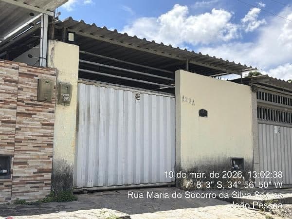 RUA MARIA DO SOCORRO DA SILVA SOARES, N. 122A, QD T LT 26 A, SANTA RITA