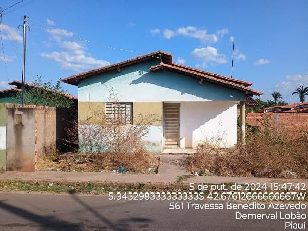 AVENIDA SINHA RIBEIRO, N. 532, CASA, DEMERVAL LOBAO