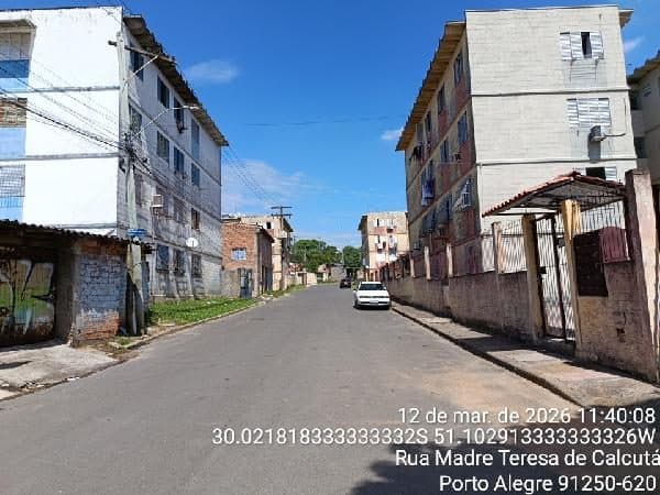 RUA MADRE TERESA DE CALCUTA, N. 35, Apto 304, BL D, LT 01, QD 70, 3º PAV, PORTO ALEGRE