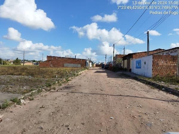 RUA PROJETADA J, N. 185-A, LOTE 06 QUADRA L, PEDRAS DE FOGO