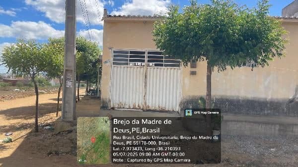 RUA PROJETADA 39, N. 114B, CS 03 QD M LT 31C, BREJO DA MADRE DE DEUS