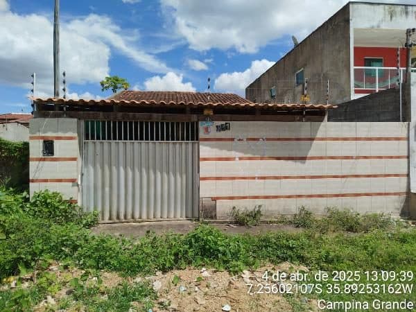 RUA MANOEL ALVES DO NASCIMENTO, N. 233, LT 40, QD 14, CAMPINA GRANDE