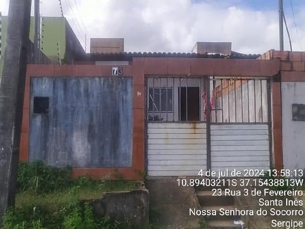 RUA 9 DE JANEIRO, N. 73, SETOR 01 QD 18, NOSSA SENHORA DO SOCORRO