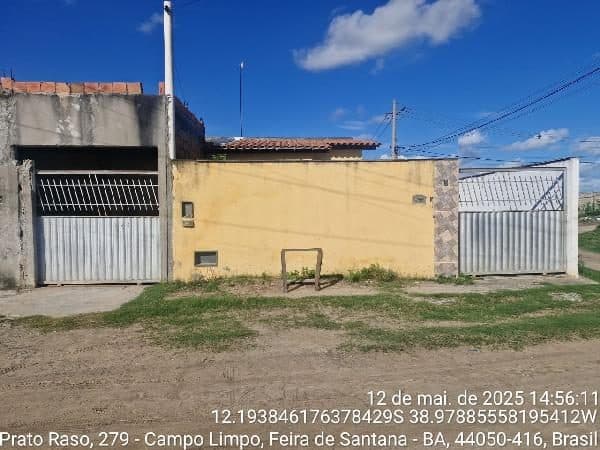 RUA CAIÇARA, N. 20, CS 20, QD D, LT 04, FEIRA DE SANTANA