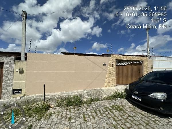 RUA COMPOSITOR ARY BARROSO, N. 350, LT 856 QD 25 LOTEAMENTO ROTA NORTE, CEARA-MIRIM